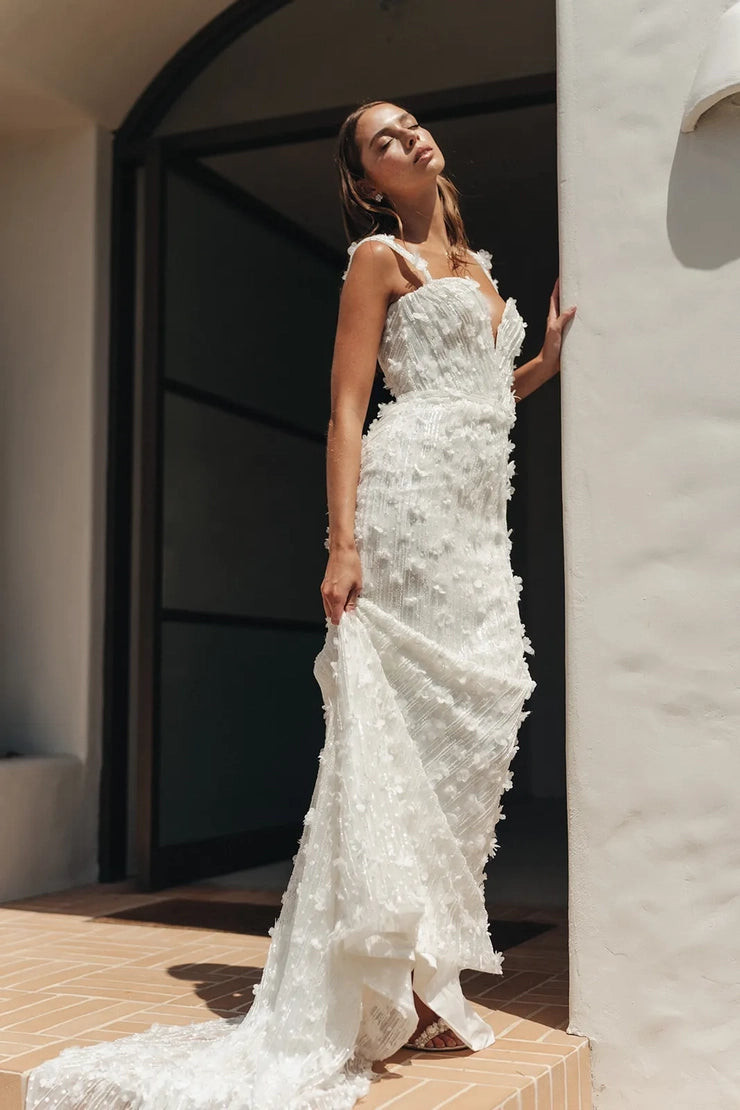 Crocus Wedding Dress by Alena Leena