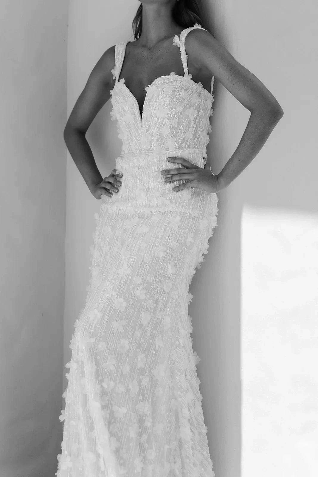 Crocus Wedding Dress by Alena Leena