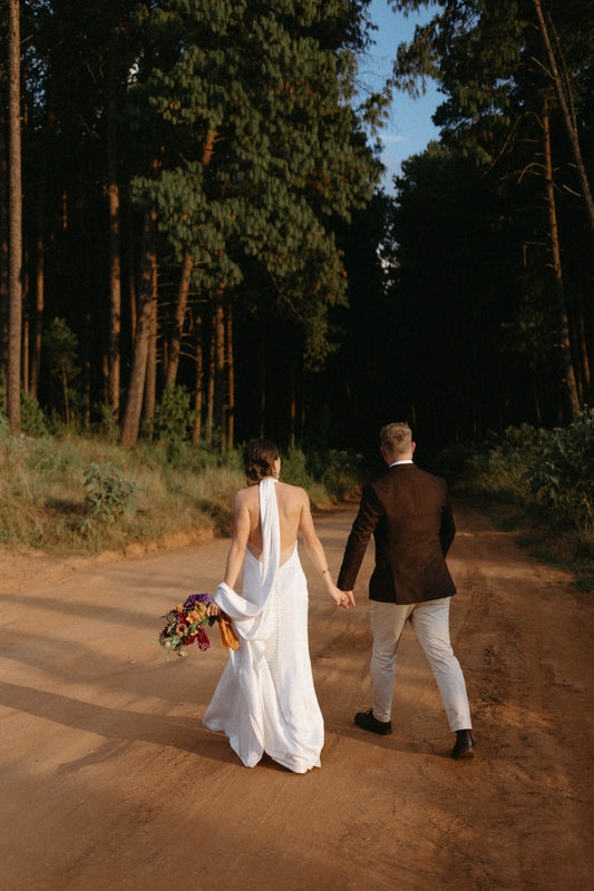 HARLYN. UK10- Preloved Wedding Dress