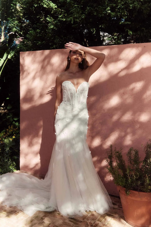 Nerium Wedding Dress by Alena Leena