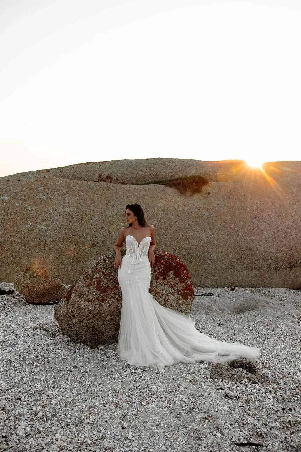 Nerium Wedding Dress by Alena Leena