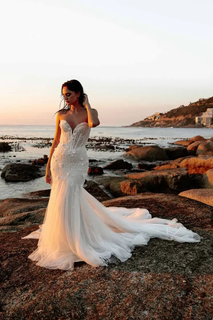 Nerium Wedding Dress by Alena Leena