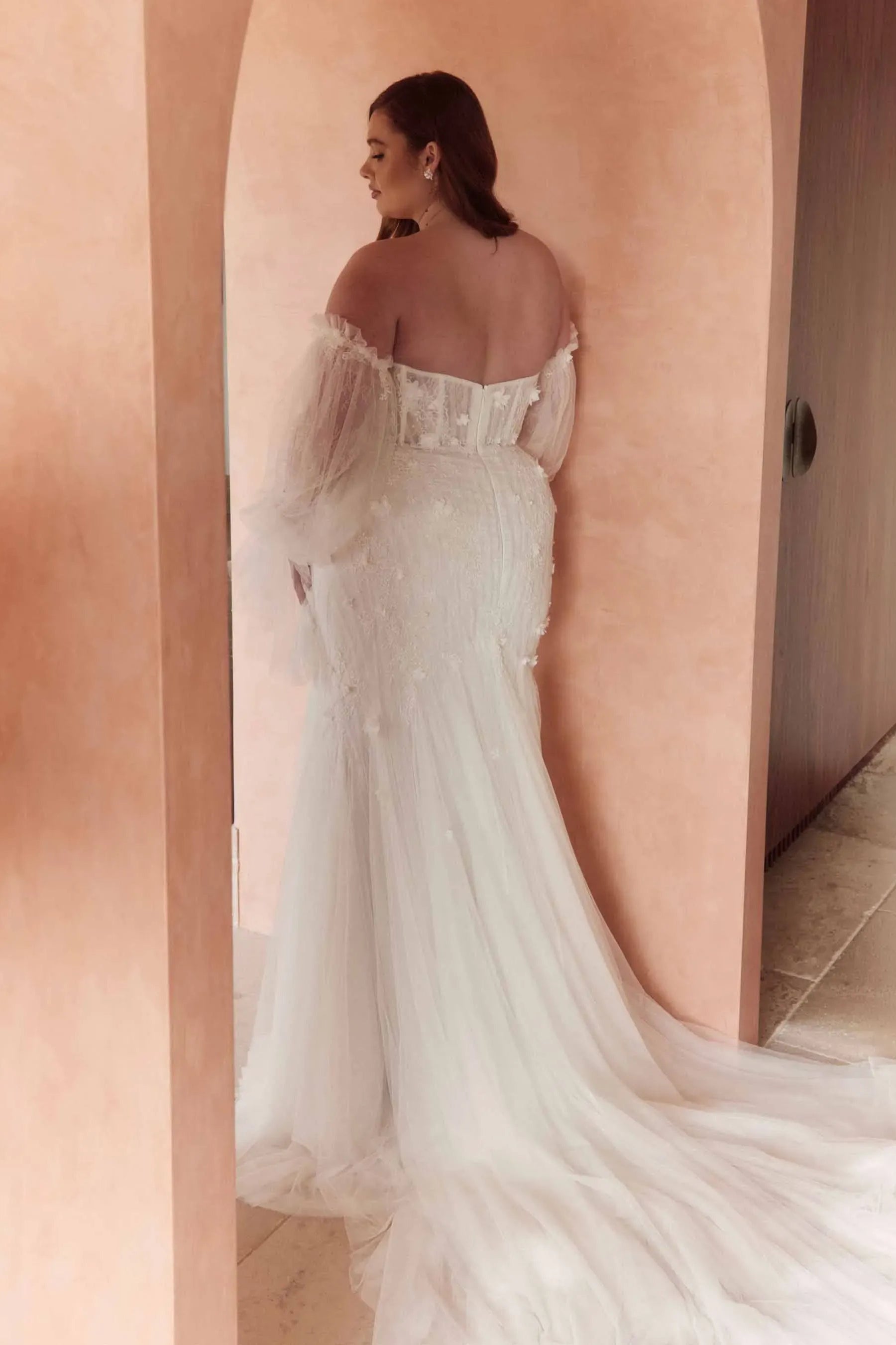 Nerium Wedding Dress by Alena Leena