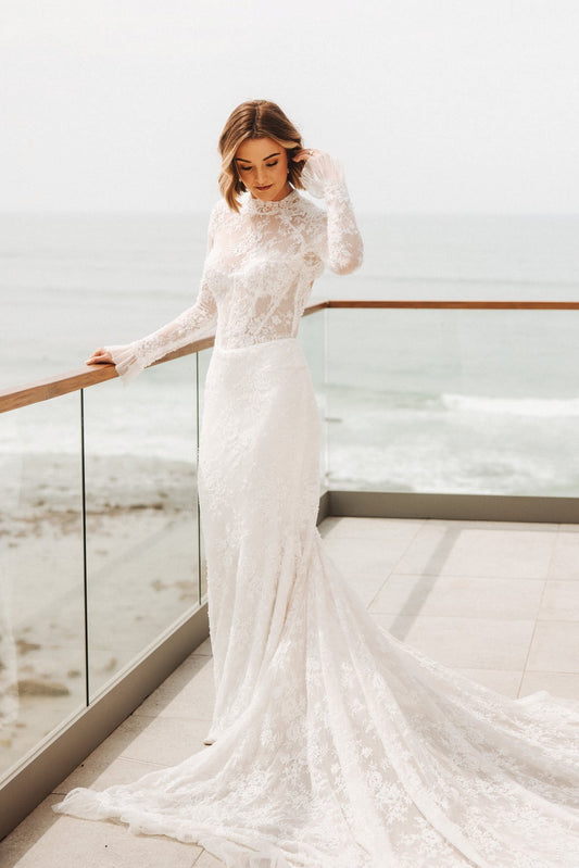 RUBINETTE. UK10- Preloved Wedding Dress